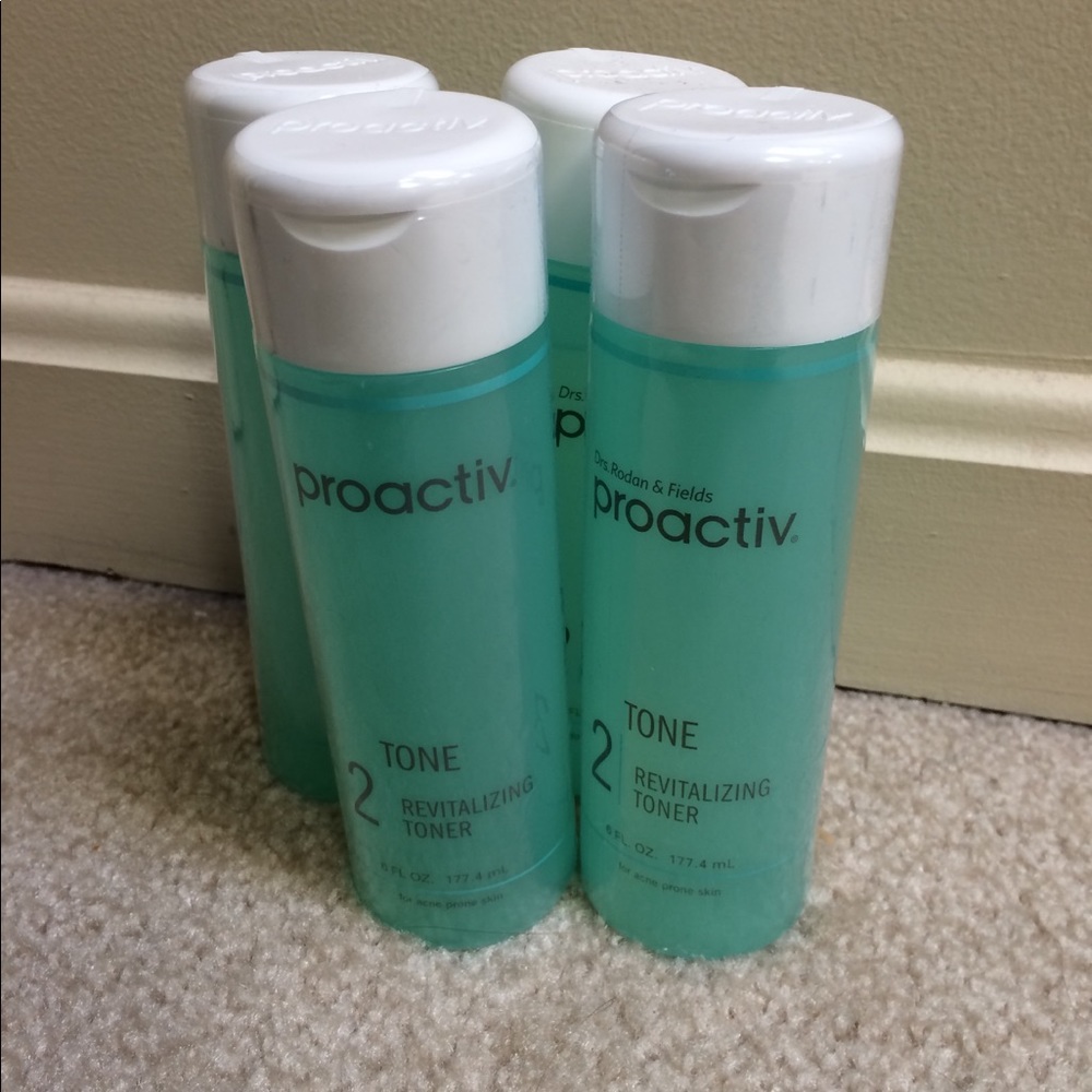 Four Proactiv toner bottles new
